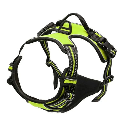 ComfortFit Leather Dog Harness & Collar Set